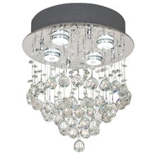 Edith 4 Light Flush Mount Chandelier